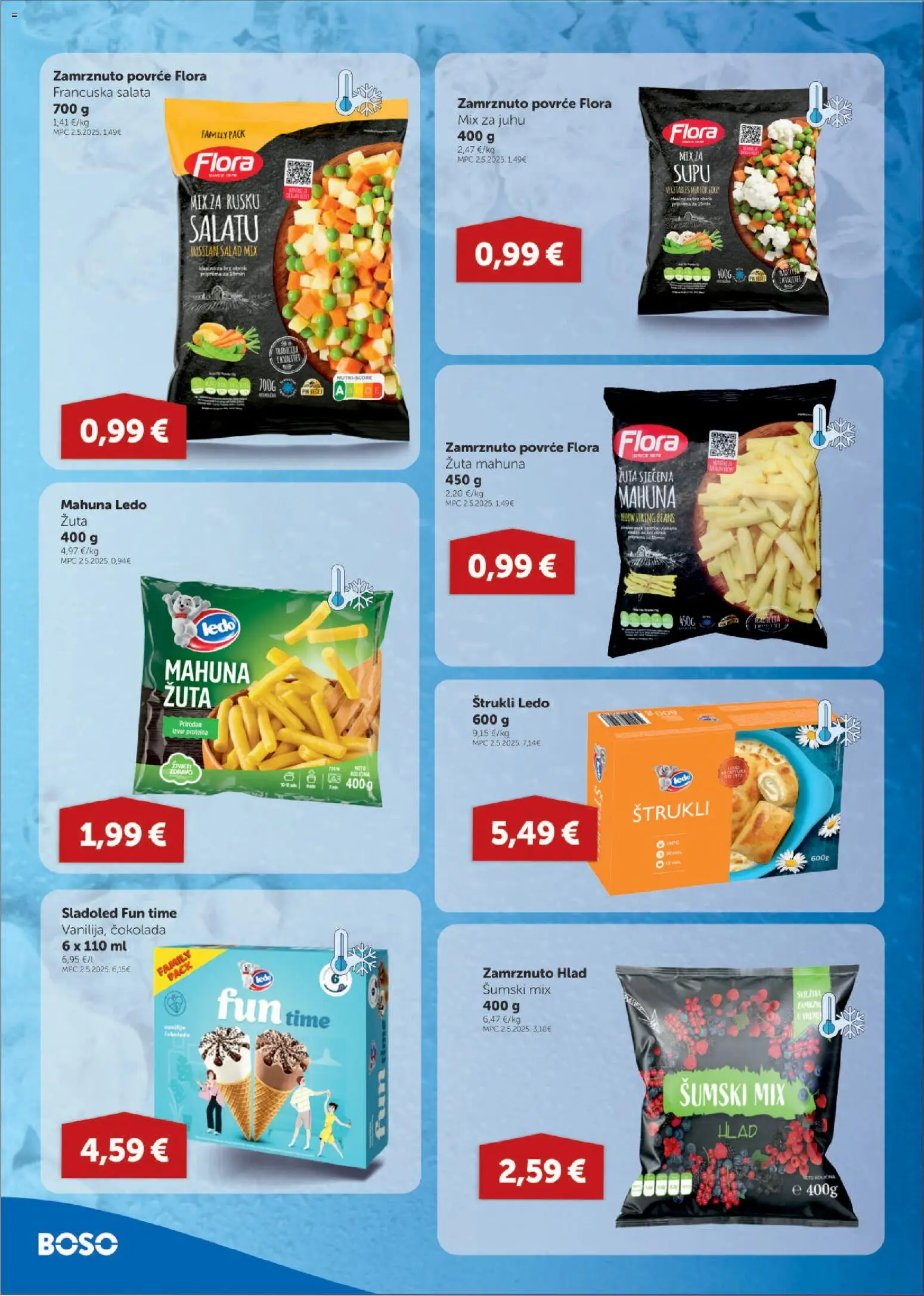 Boso katalog | vrijedi od 12.03.2026 | Stranica: 8 | Proizvodi: Mahuna, Čokolada, Sladoled, Povrće