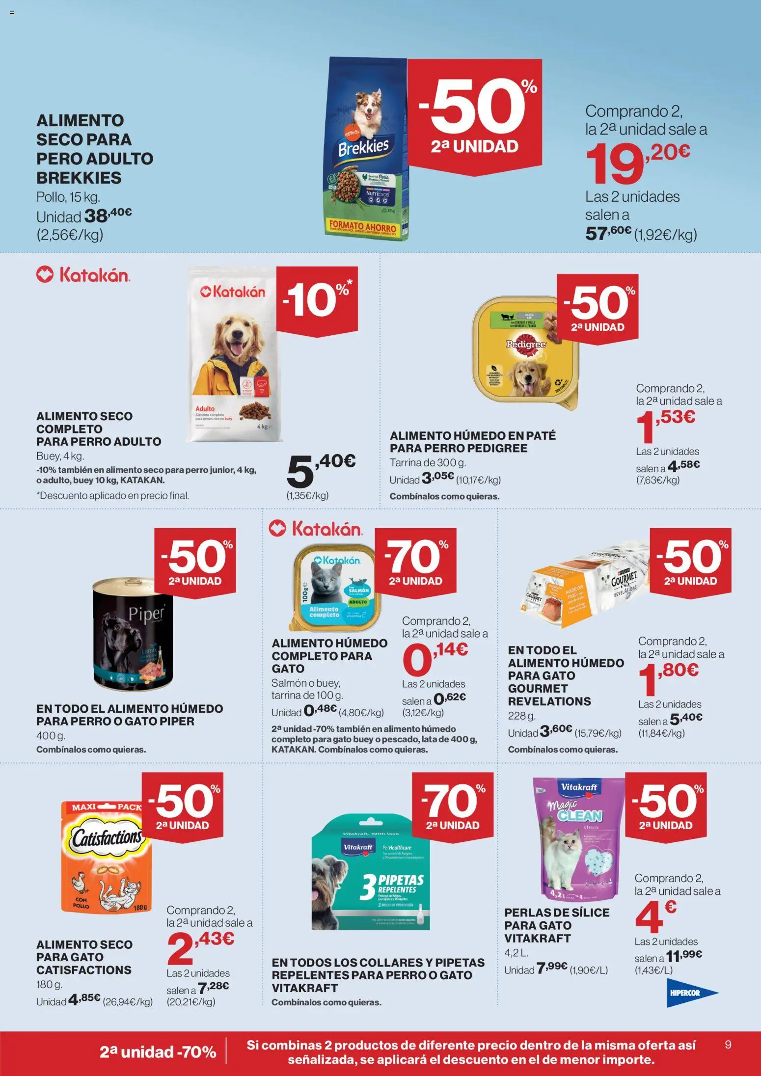 Hipercor catálogo │ válido desde el 09.04.2026 | Página: 9 | Productos: Mousse, Paté