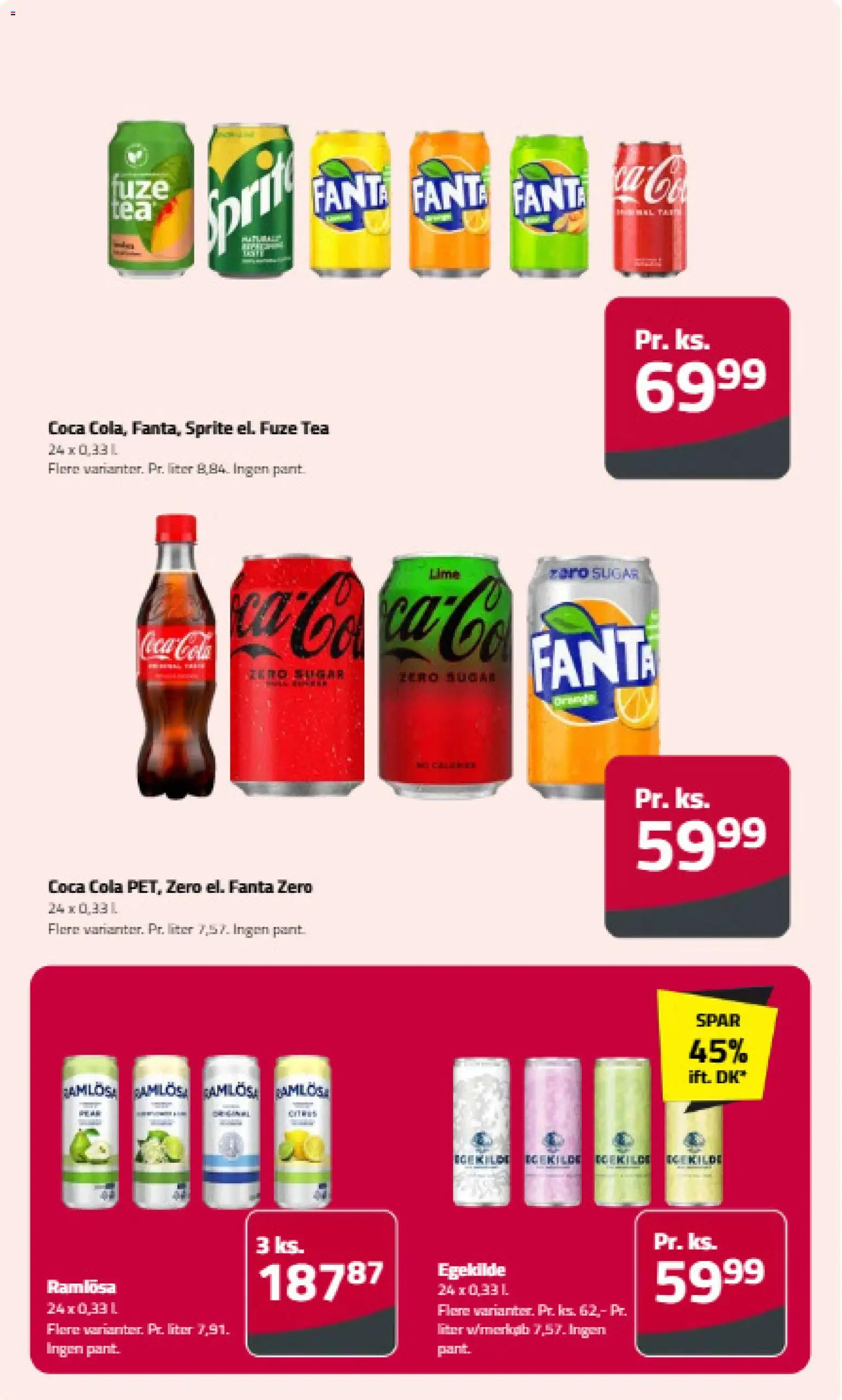 Fleggaard tilbudsavis – gyldig fra 04.03.2026 | Side: 14 | Produkter: Coca Cola, Fanta, Cola