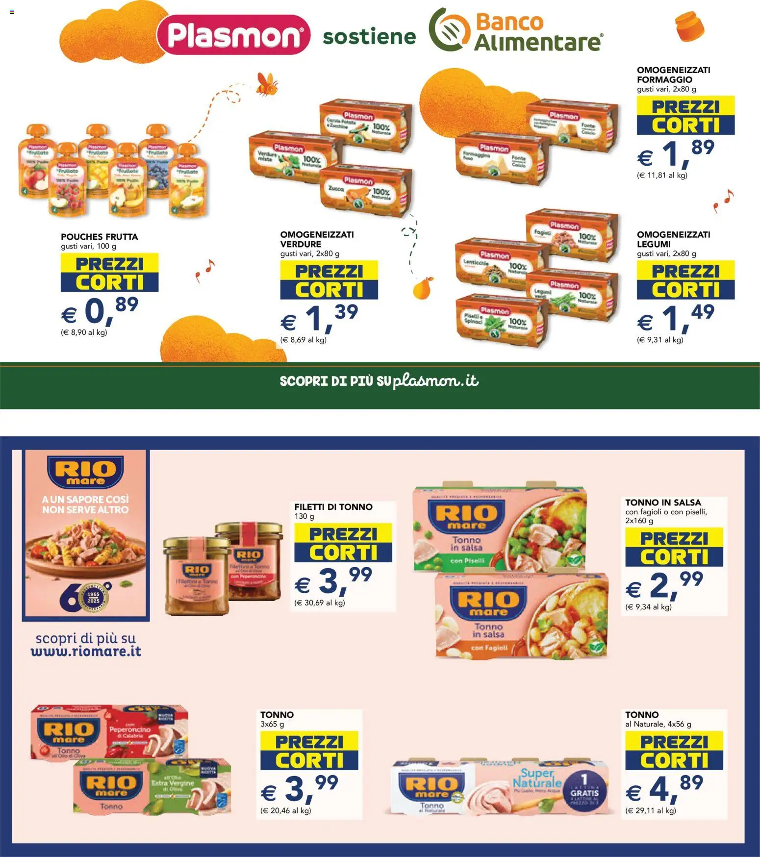 Volantino Esselunga S del 07.11.2025 | Pagina: 21 | Prodotti: Legumi, Fagioli, Salsa, Tonno al naturale