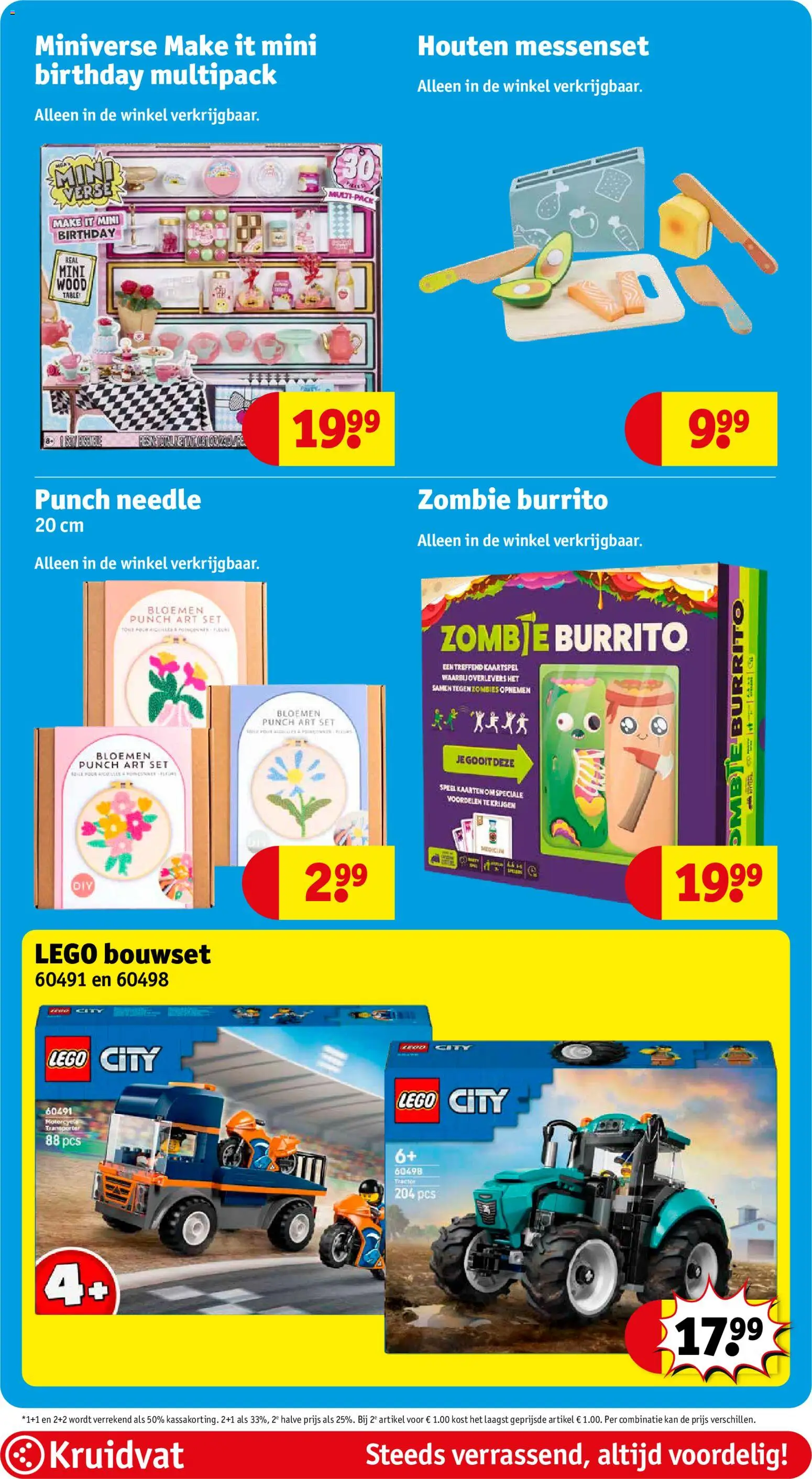 {H1} | Pagina: 79 | Producten: Kan, Messenset, Burrito, Bloemen