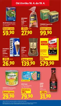 Náhled letáku NIXE Tuňák, 2 x 195 g, ve vlastní šťávě od 16.04.2026 | Strana: 19