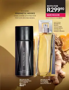 Avon specials catalogue – valid from 01.10.2025 | Page: 9 | Products: Body spray, Eau de toilette, Deodorant