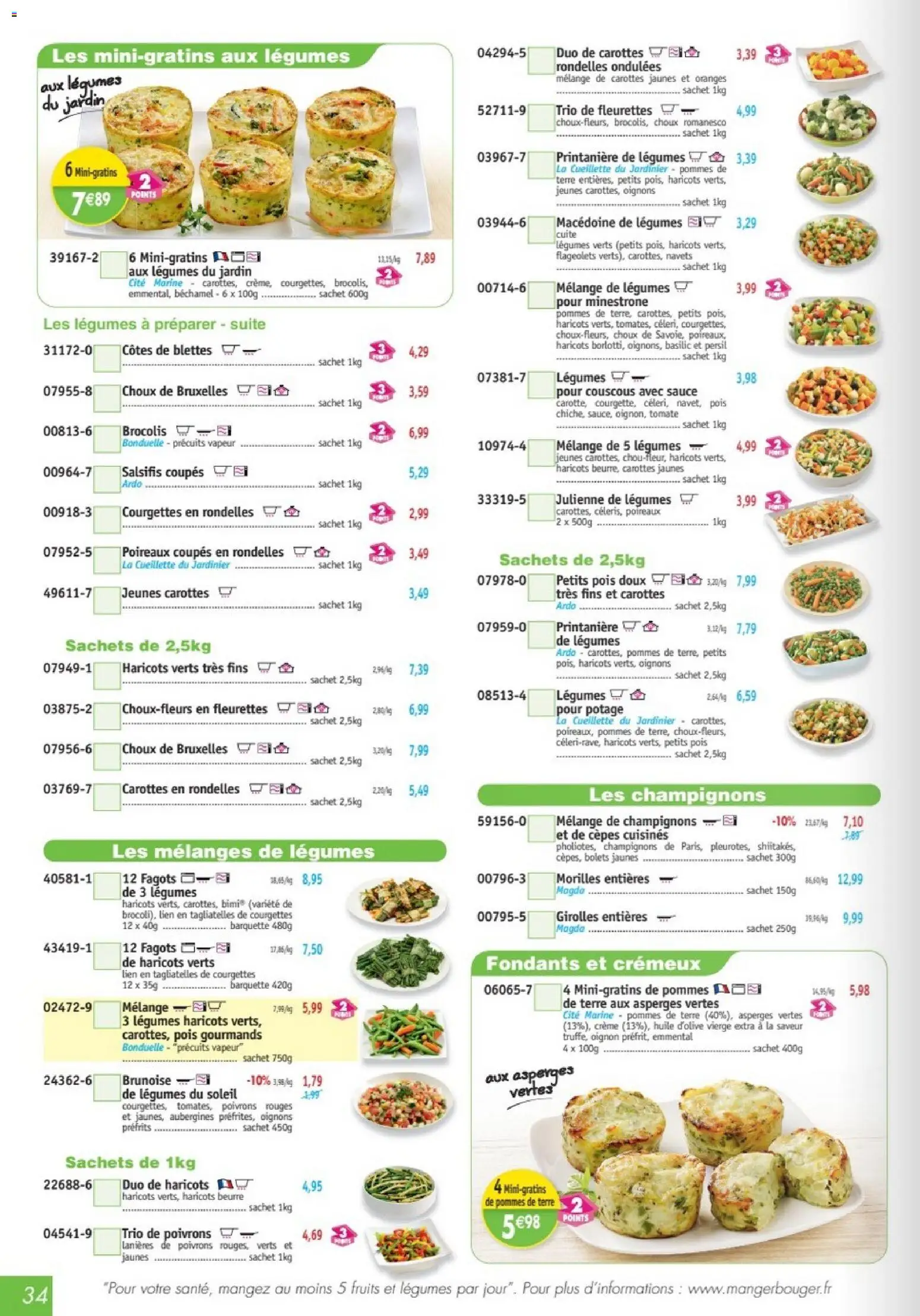 {H1} | Page: 34 | Produits: Huile D'olive, Emmental, Pommes, Oranges