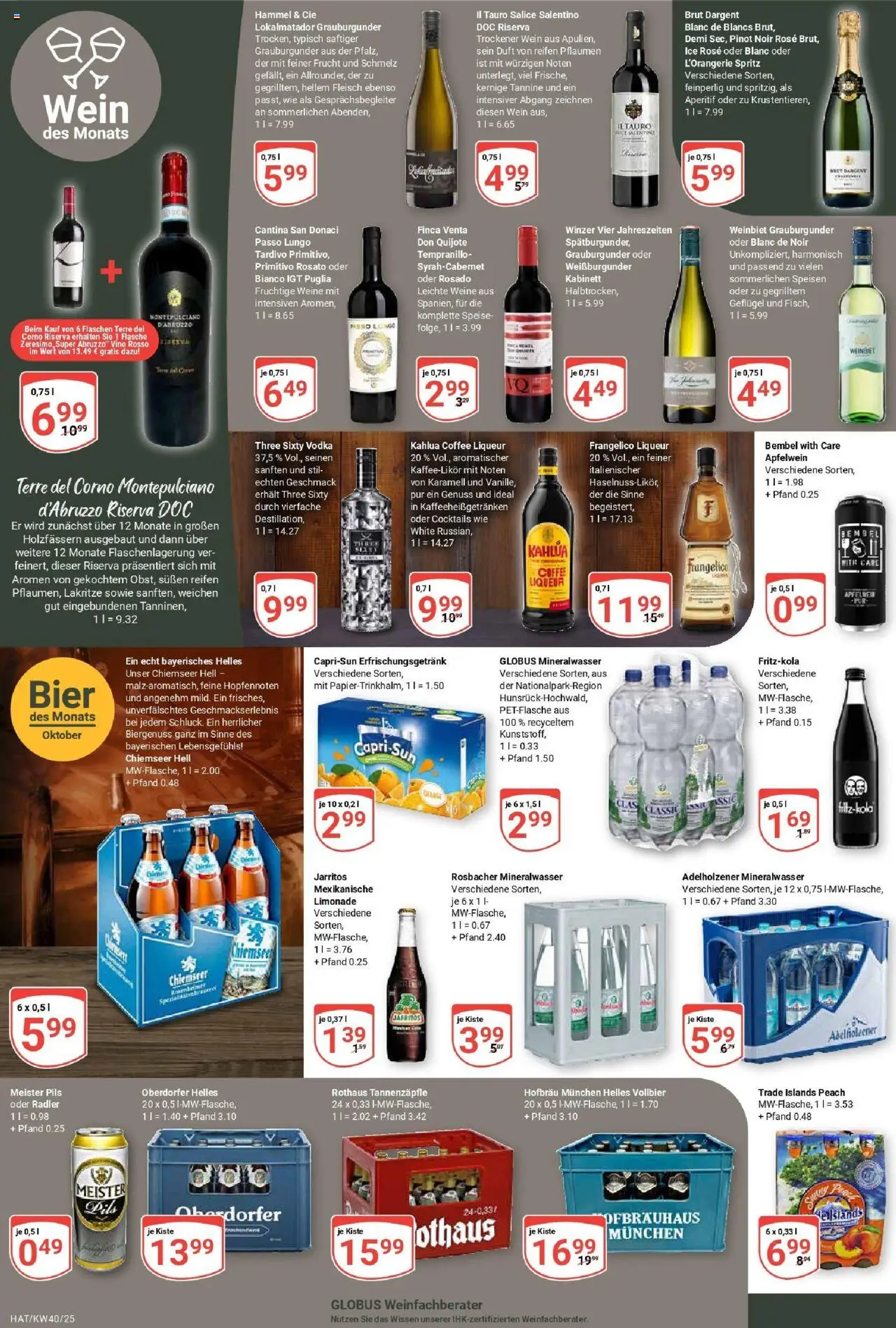 Globus prospekt Hattersheim	 – gültig ab 28.09.2025 | Seite: 18 | Produkte: Pflaumen, Bier, Duft, Limonade