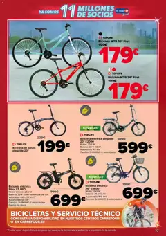 Vista previa Carrefour folleto válido desde el 23.04.2026 | Página: 76 | Productos: Bicicleta, Bicicleta eléctrica, Disco, Batería