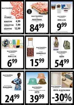 Tuuri-mainoslehti voimassa 29.04.2026 alkaen | Sivu: 12 | Tuotteet: Pyyhkeet, Muki, Tyyny, Pöytä