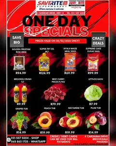 Saverite specials catalogue – valid from 05.02.2026