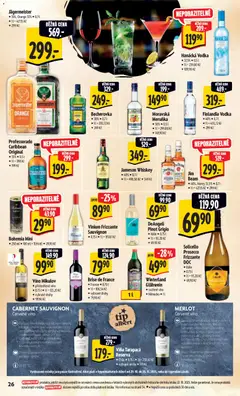 Náhled letáku Albert leták - Hypermarket od 29.10.2025 | Strana: 35 | Produkty: Svařené víno, Vodka, Červené víno, Cabernet Sauvignon