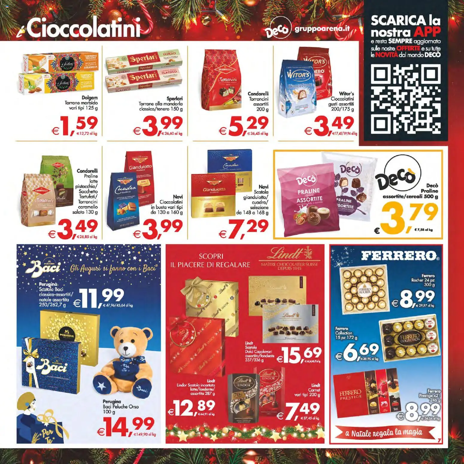 Volantino Decò del 16.12.2025 | Pagina: 7 | Prodotti: Latte, Limone, Arancia, Cioccolatini