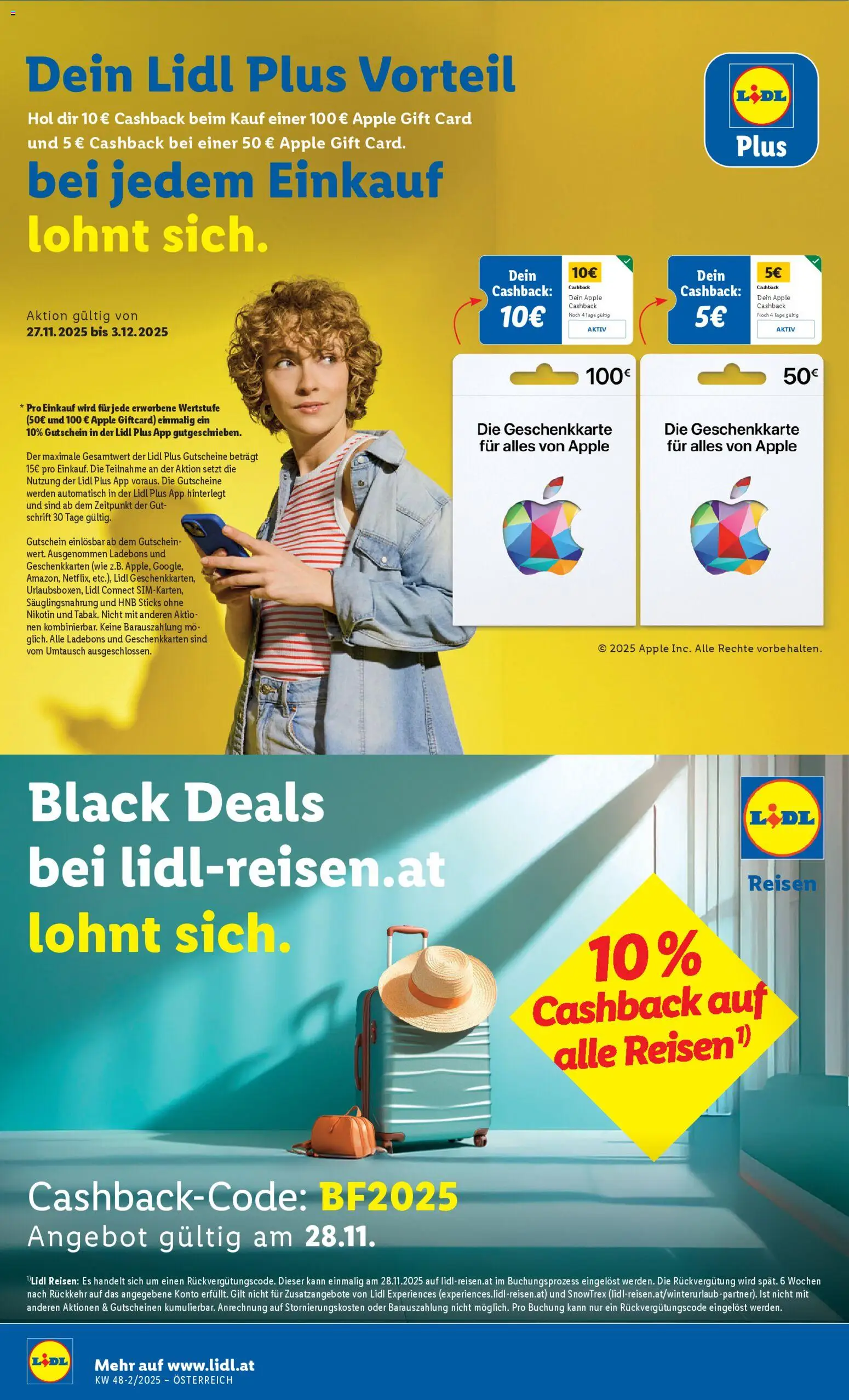 Lidl Flugblatt - Altenmarkt im Pongau, St. Johann im Pongau, Zell am See gültig ab 27.11.2025 | Seite: 28 | Produkte: Apple
