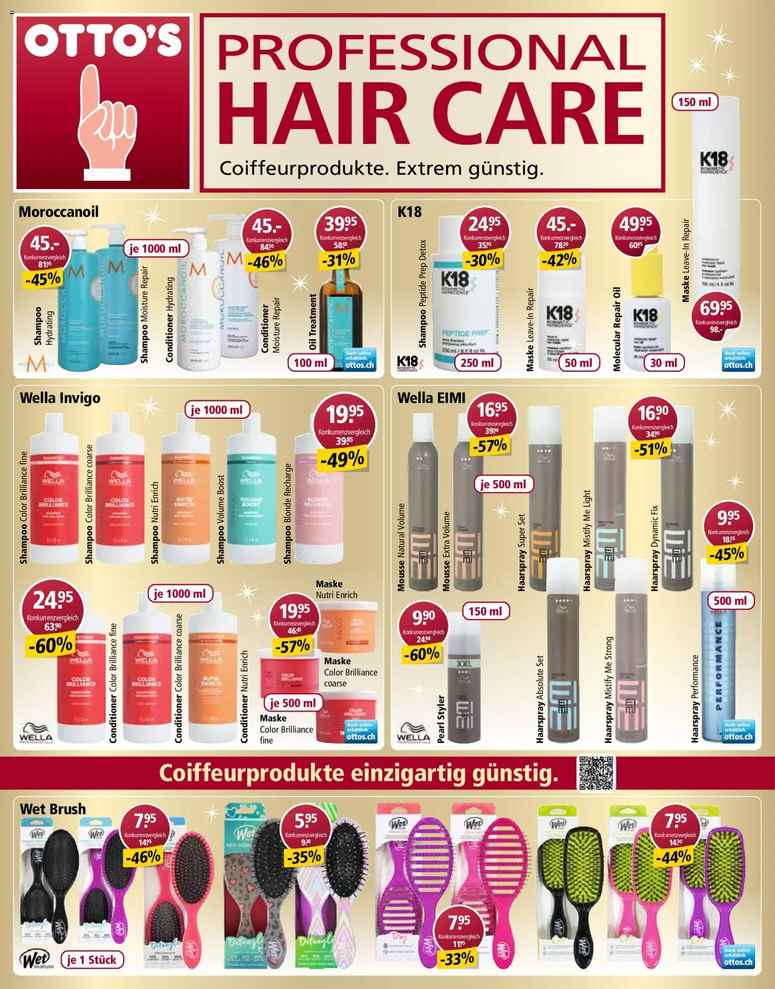 Otto's Aktionen Xmas Spezial – gültig ab 18.12.2025 | Seite: 8 | Produkte: Shampoo, Conditioner, Haarspray, Maske