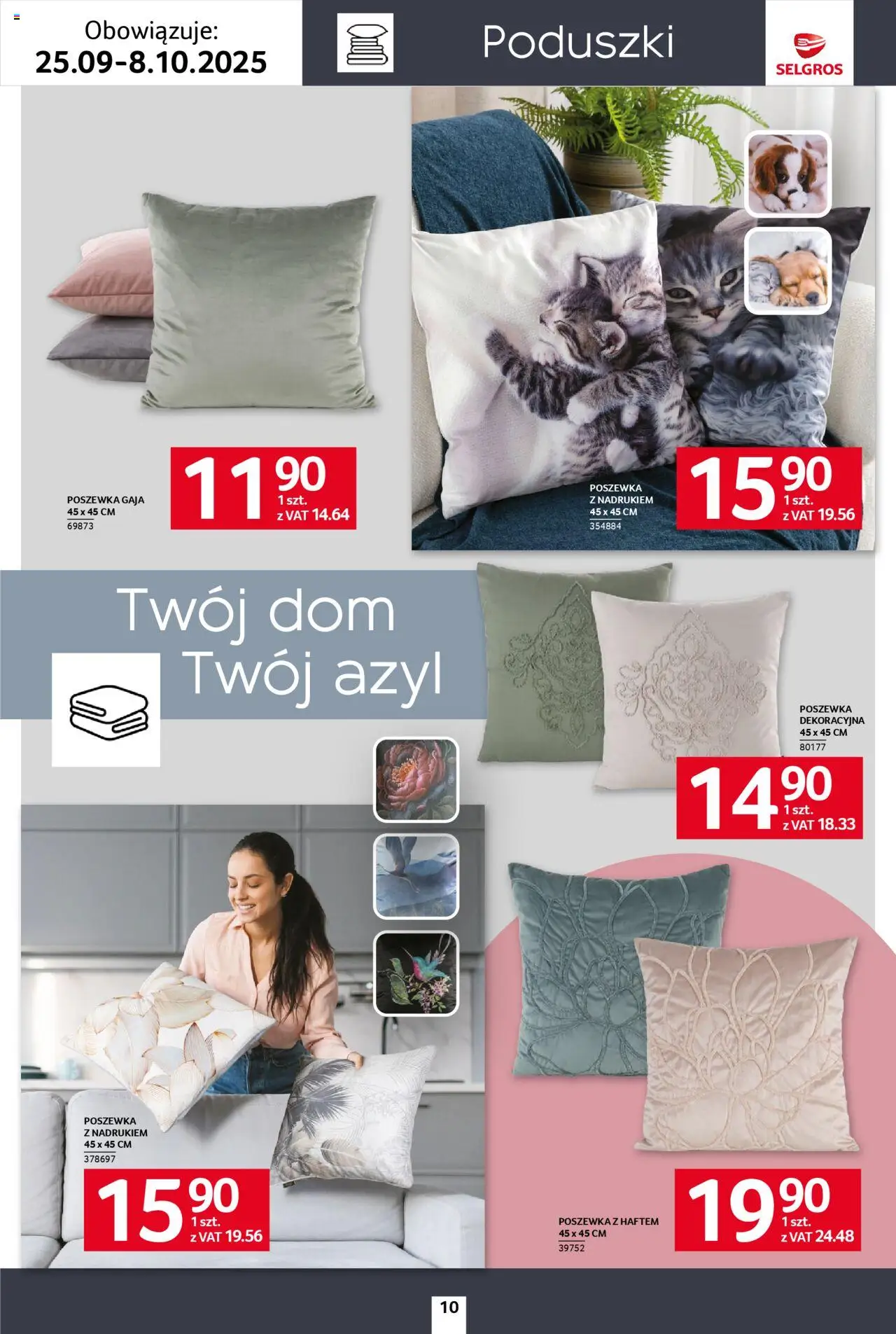 Selgros cash&carry Gazetka - Home&Deco od 25.09.2025 | Strona: 10
