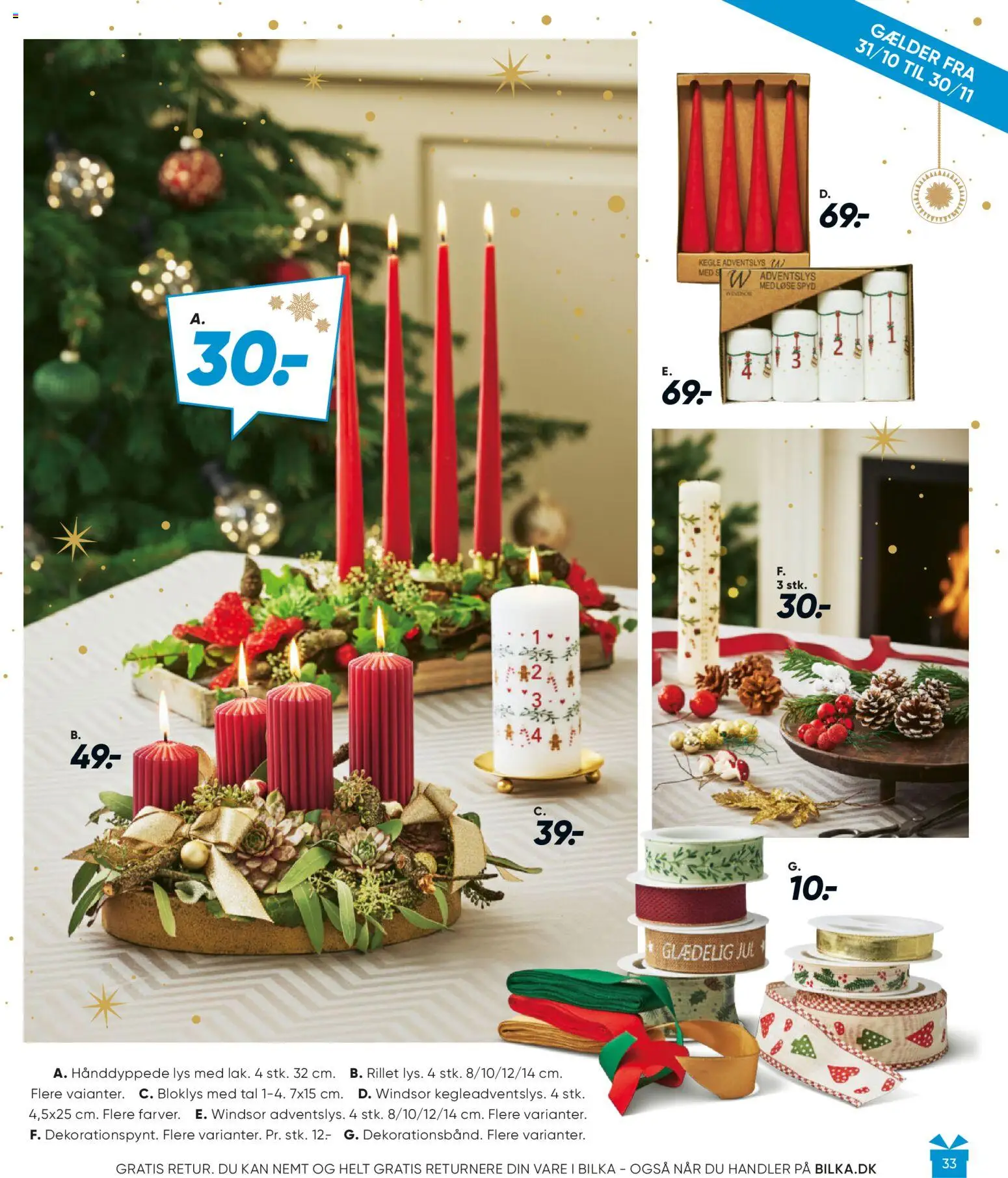 Bilka tilbudsavis – gyldig fra 01.11.2025 | Side: 33