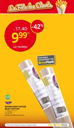 Brico - Publicité - Voorbeeld van een folder van Brico, geldig van 15.10.2025 | Pagina: 5 | Producten: La, Papier