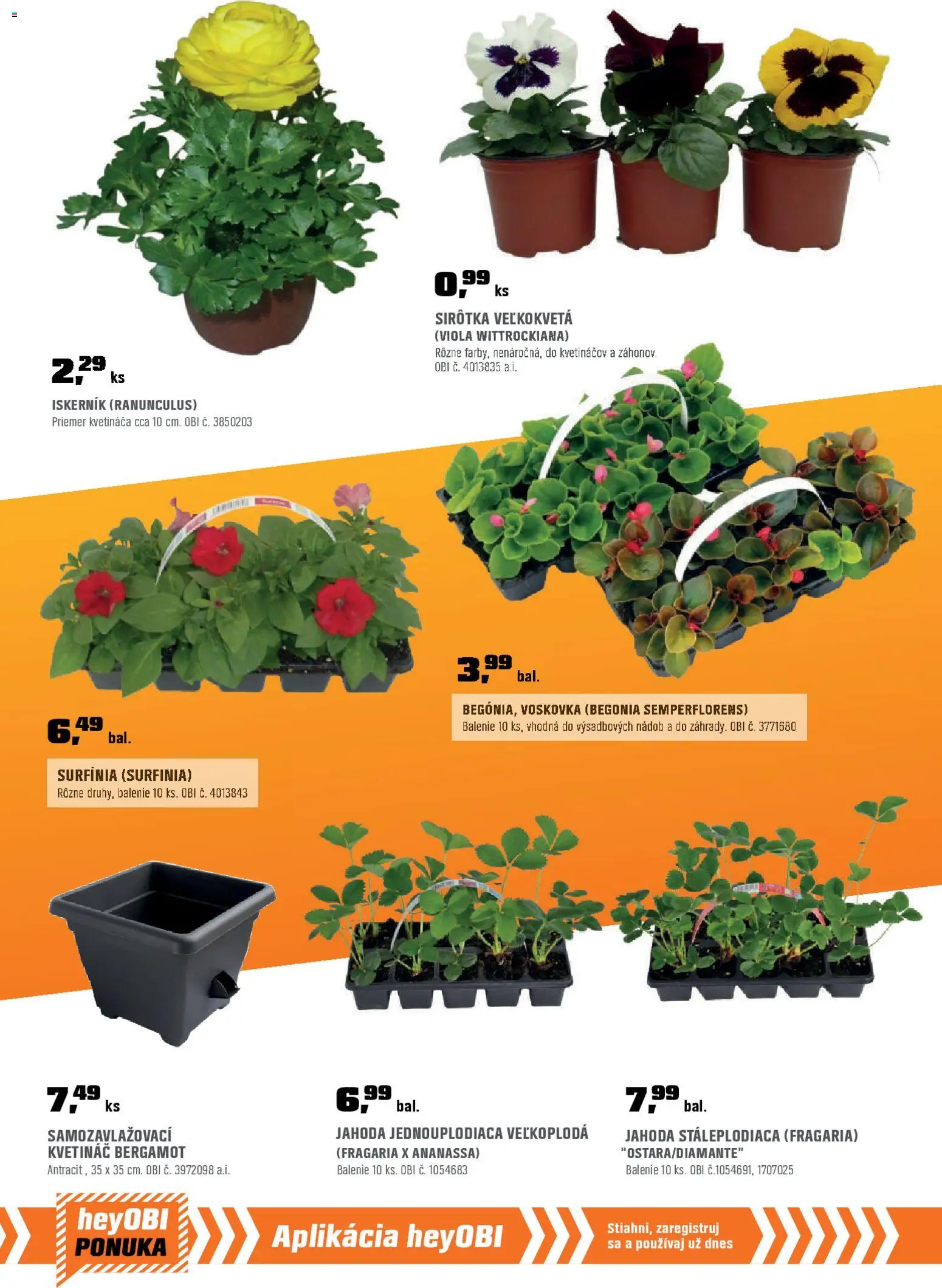 Nové OBI akcie – leták je platný od 01.03.2026 | Strana: 3 | Produkty: Zástena