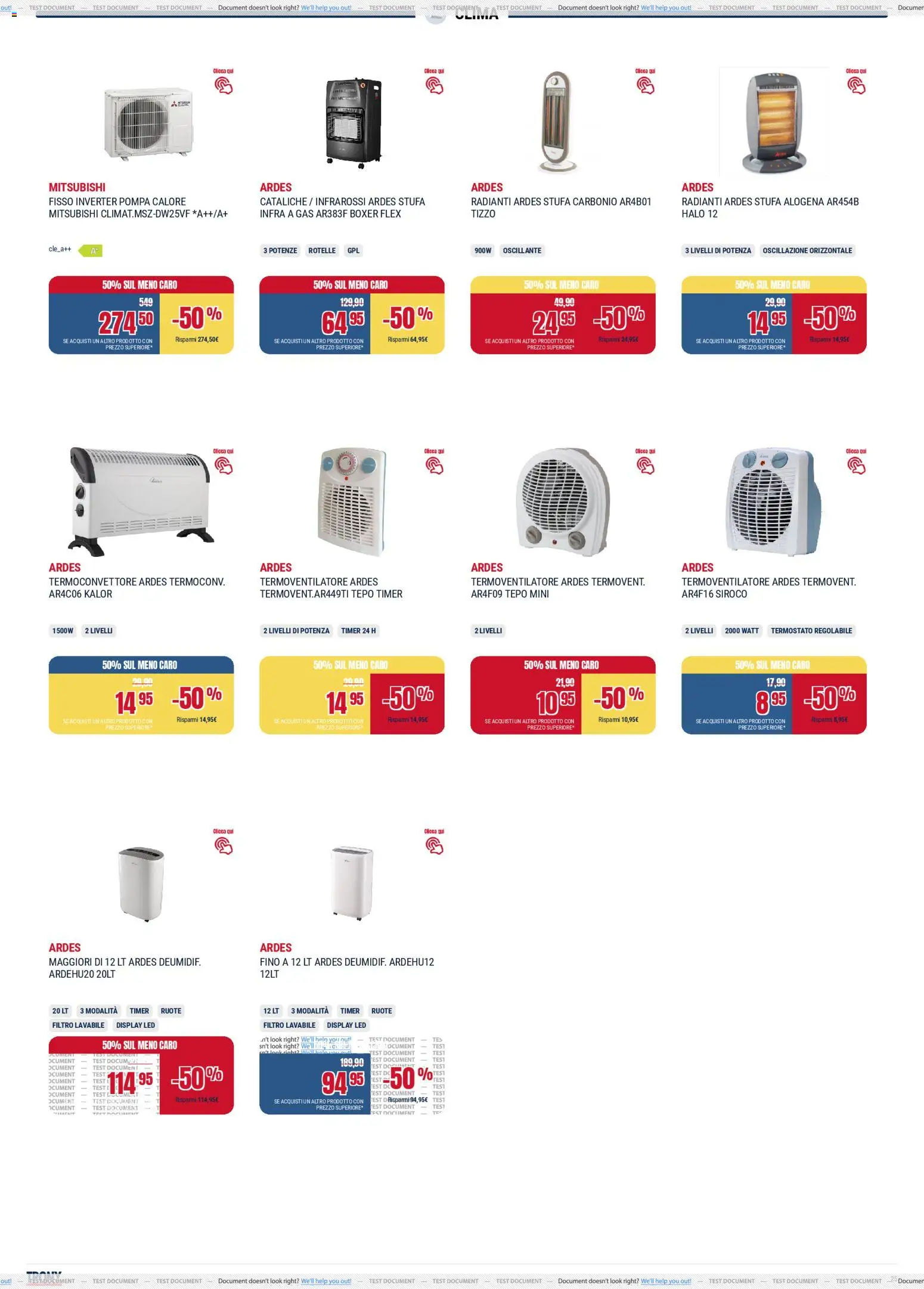 Volantino Trony del 04.12.2025 | Pagina: 25 | Prodotti: Boxer, Stufa