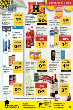 Vista previa Eroski - Feliz día de Reyes válido desde el 05.01.2026 | Página: 13 | Productos: Cerveza, Anchoa