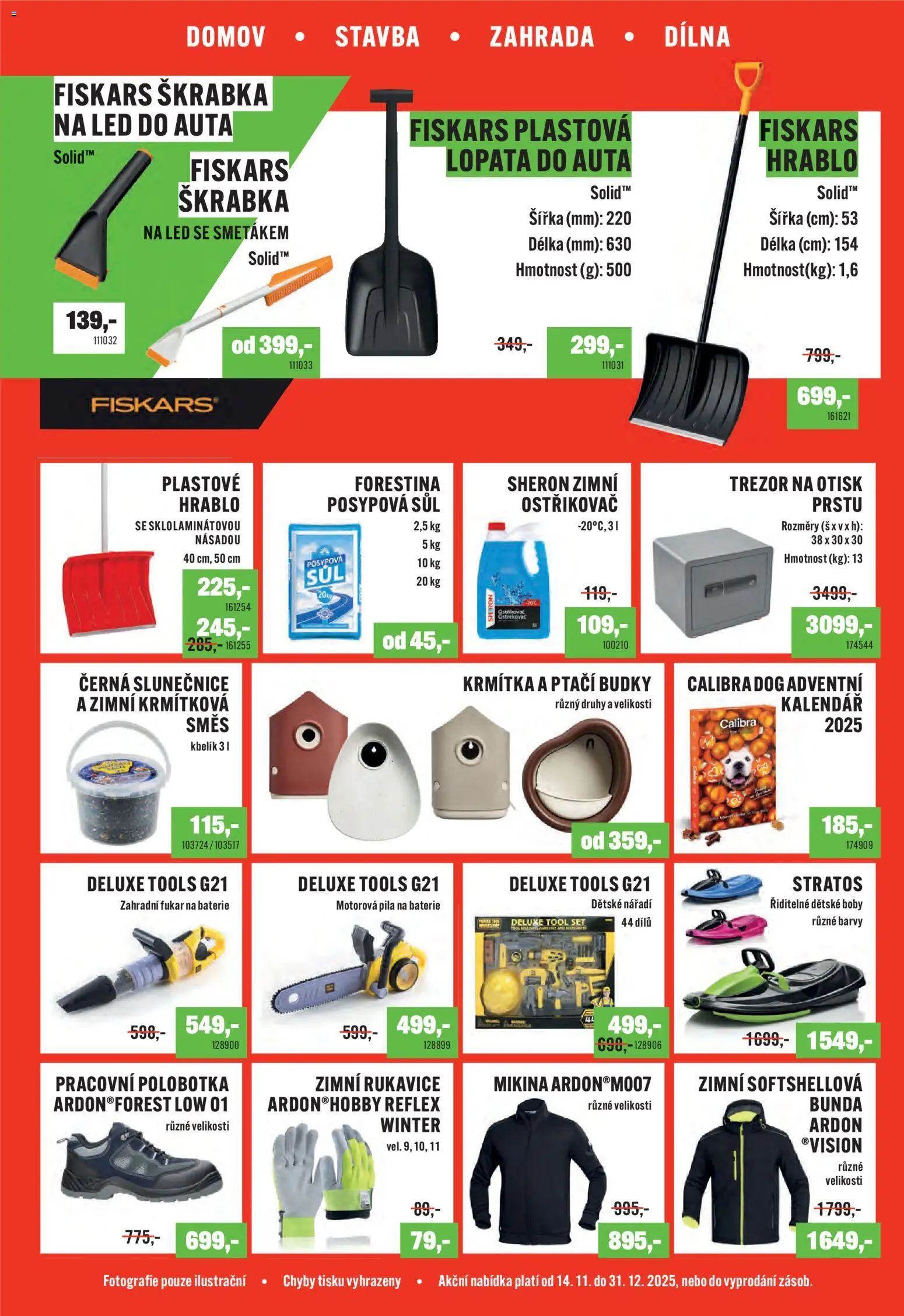 Haus Spezi leták od 14.11.2025 | Strana: 2 | Produkty: Škrabka, Rukavice, Nářadí, Kbelík