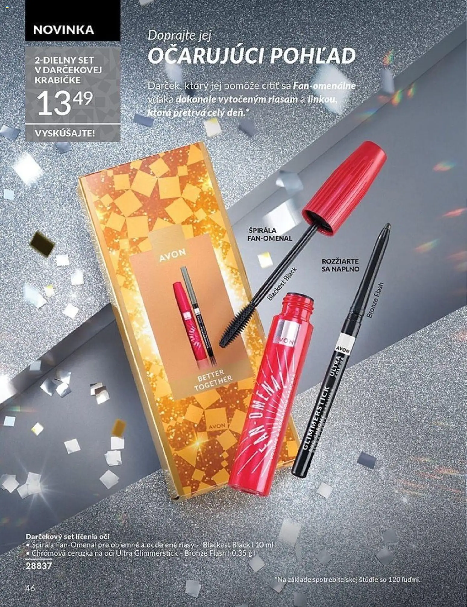 Nové Avon akcie – leták je platný od 01.12.2025 | Strana: 46 | Produkty: Ceruzka na oči, Ceruzka
