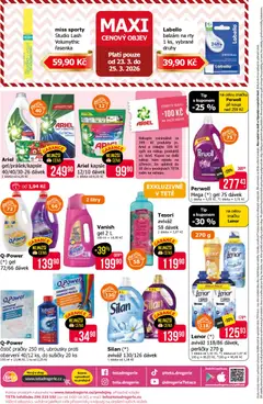 Náhled letáku Ariel gel/prášek/kapsle 40/40/30-26 dávek, Ariel gel/prášek/kapsle 40/40/30-26 dávek od 12.03.2026 | Strana: 19