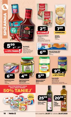 Netto gazetka - Spożywcza od 24.07.2025 | Strona: 10