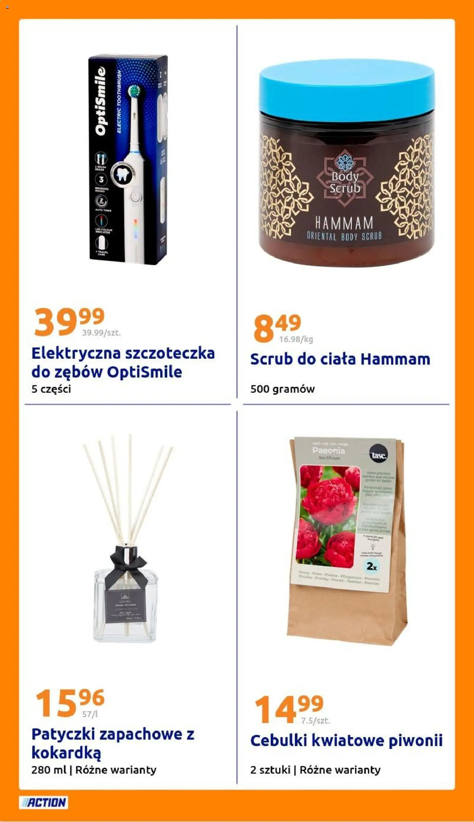 Action gazetka od 04.03.2026 | Strona: 24 | Produkty: Elektryczna szczoteczka do zębów, Body, Szczoteczka do zębów