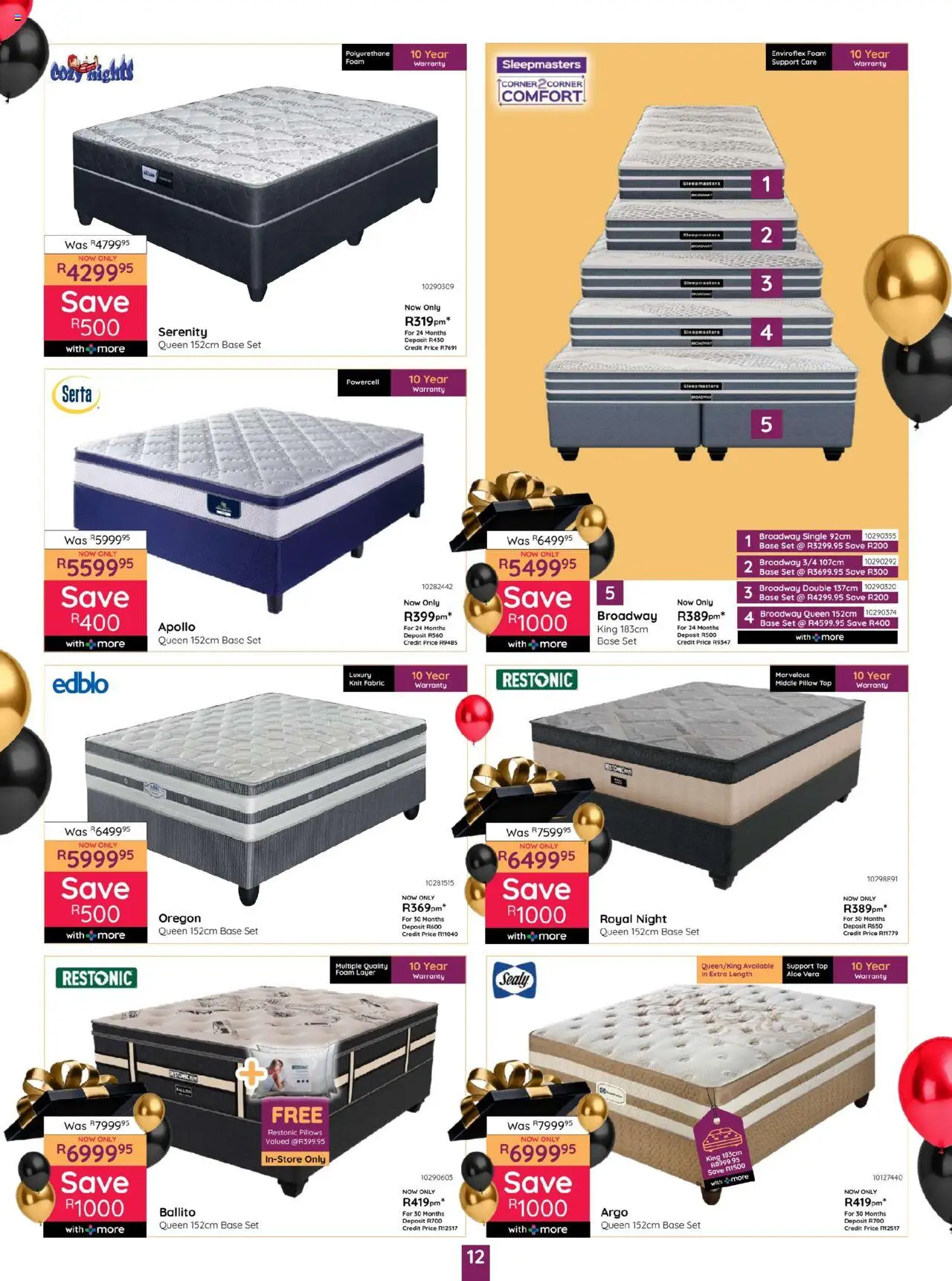 Bradlows Specials │ valid from 19.06.2025 | Page: 12 | Products: Pillow, Foam