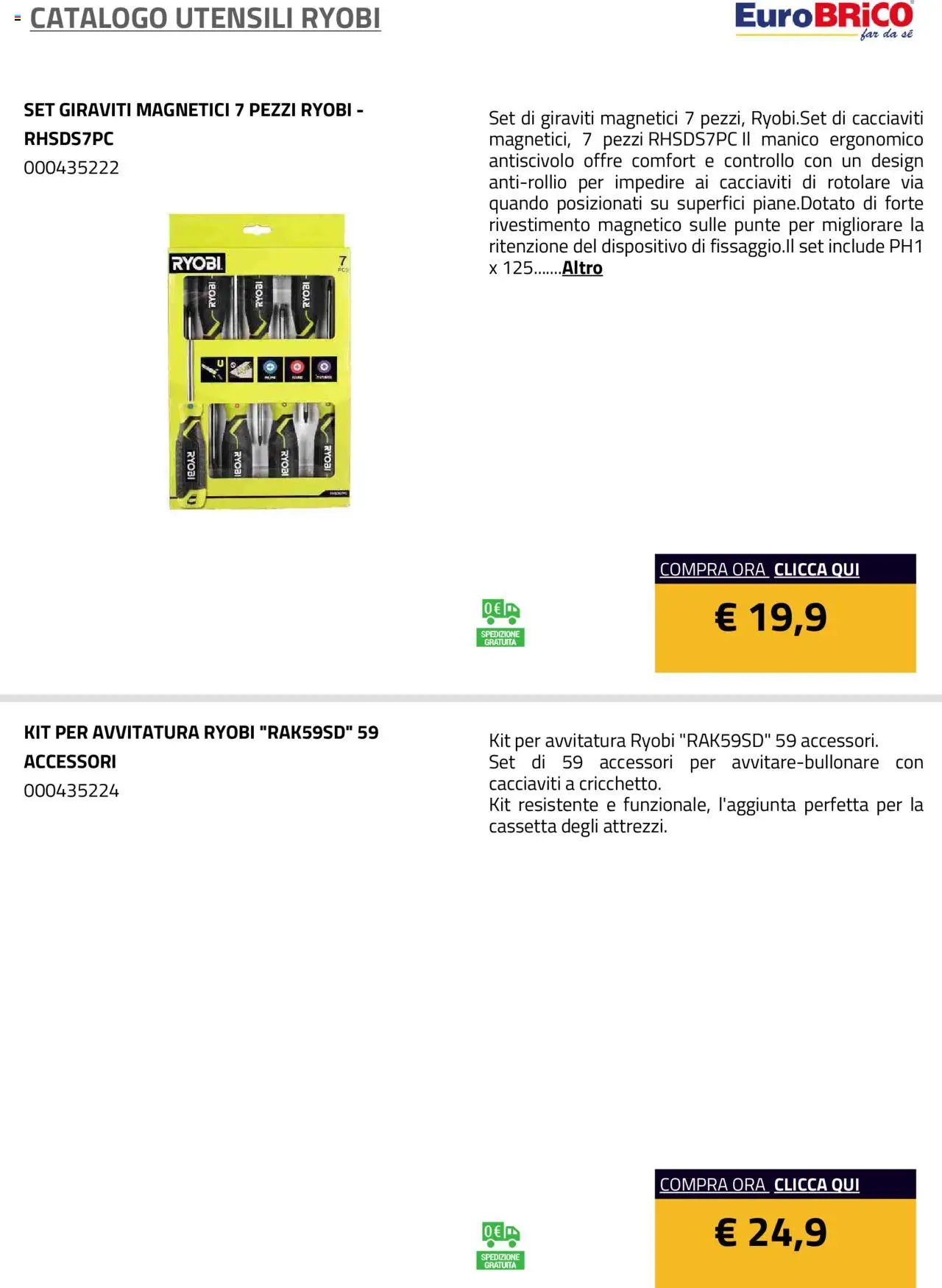 Volantino Eurobrico del 23.07.2025 | Pagina: 71
