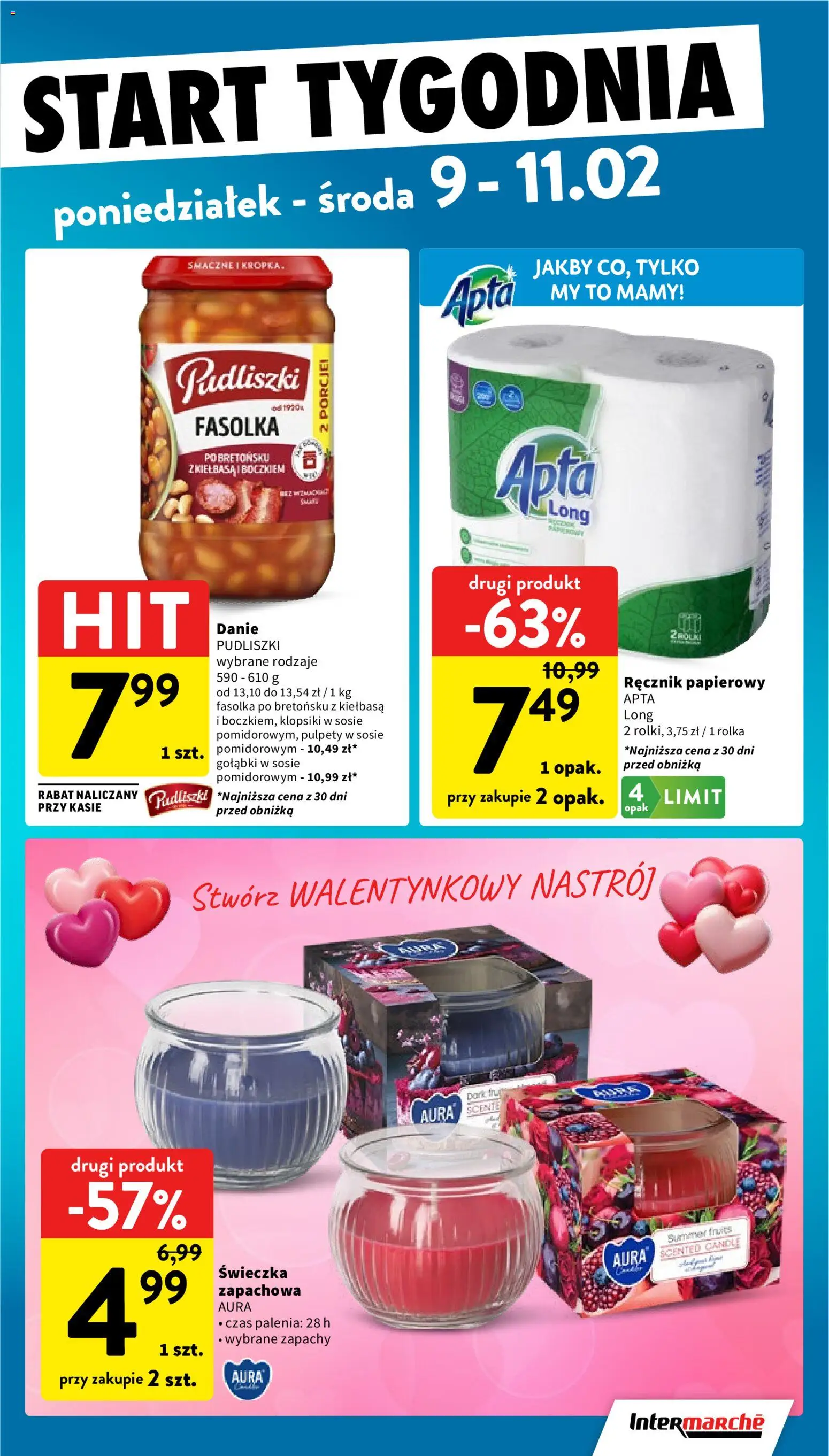 Intermarche Gazetka od 05.02.2026 | Strona: 43 | Produkty: Kiełbasa, Klopsiki, Ręcznik papierowy