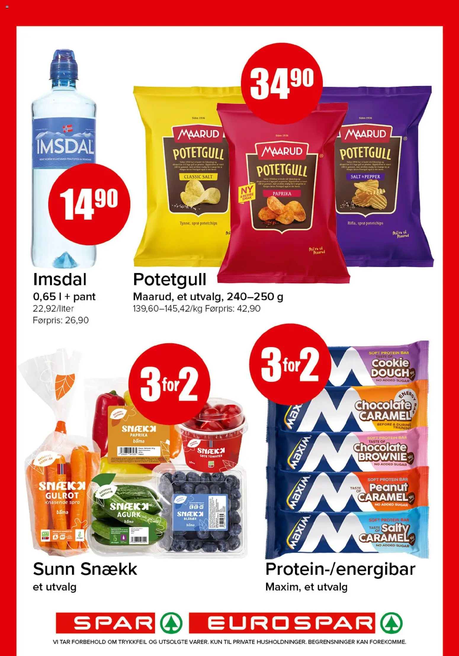 {H1} | Side: 10 | Produkter: Tomater, Gulrot, Paprika, Potetgull