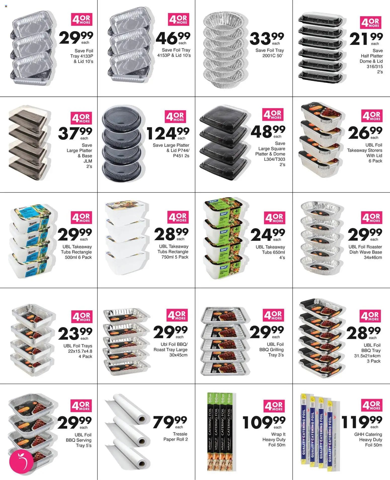 New Save catalogue – valid from 23.03.2026 | Page: 22 | Products: Tray, Platter, Paper