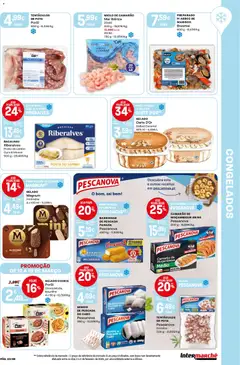 Pré-visualização Intermarché folheto válido de 12.03.2026 | Página: 23 | Produtos: Pescada, Camarão, Gelado, Lombo