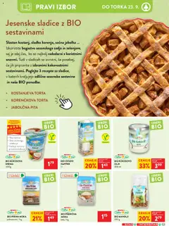 Novi Spar katalog ponudbe – veljaven od 17.09.2025 | Stran: 15 | Izdelki: Moka, Pita, Torta, Jabolka