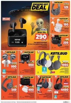 Forhåndsvisning av Power - Black Friday gyldig fra 24.11.2025 | Side: 9 | Produkter: Lyd, Hodetelefoner, Суміш дитяча, Ørepropper