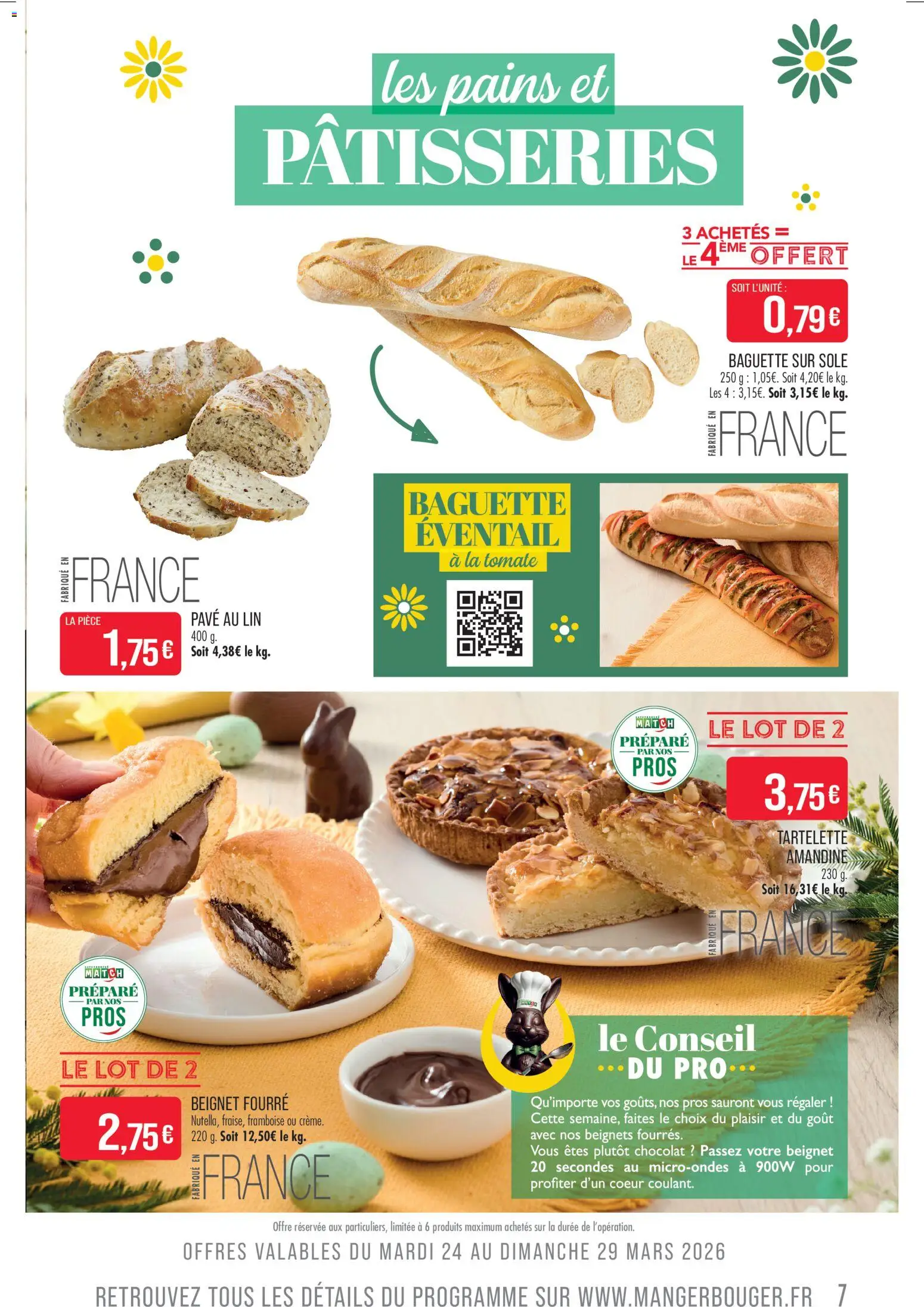 {H1} | Page: 7 | Produits: Framboise, Éventail, Chocolat