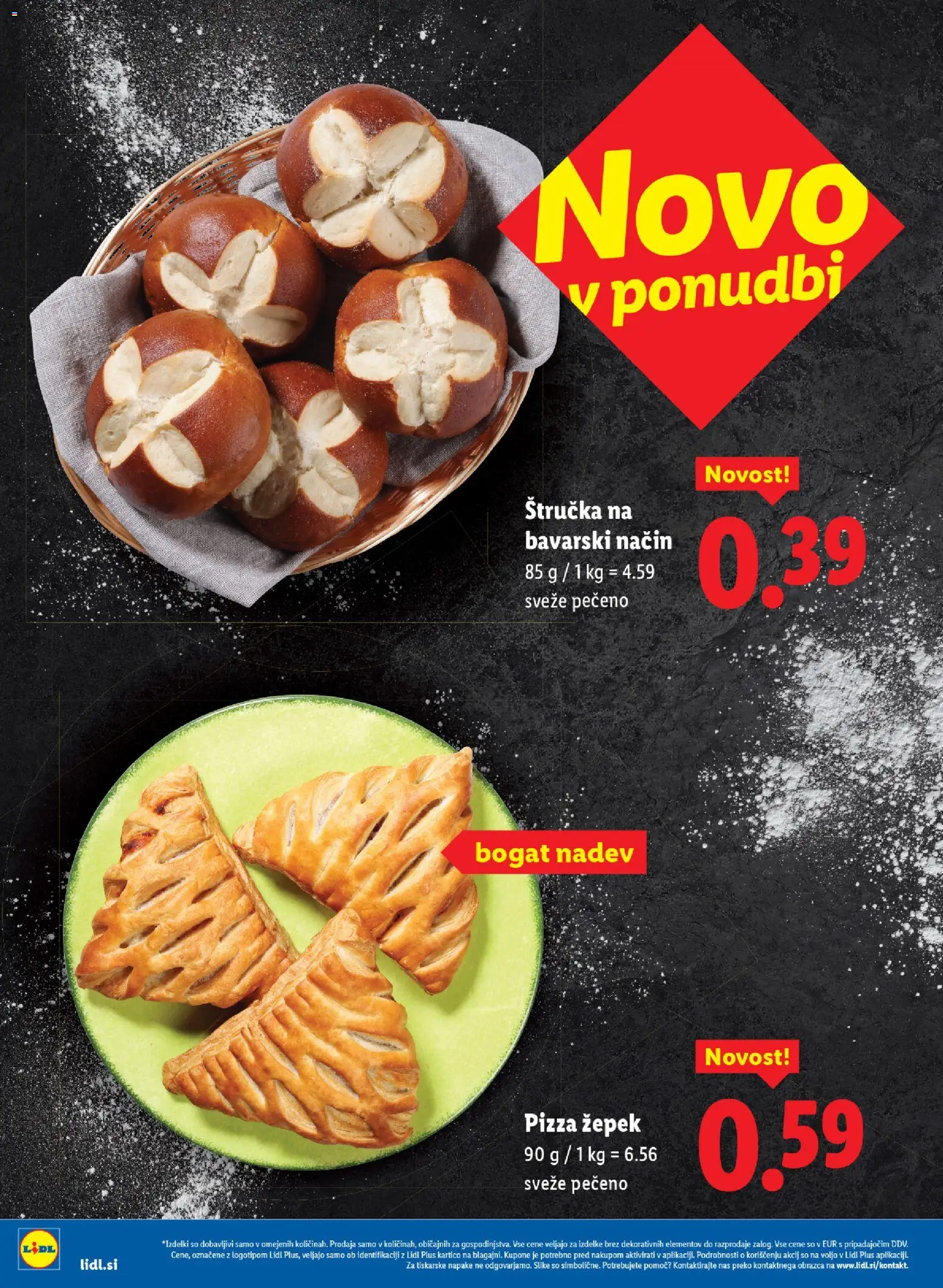 Novi Lidl katalog ponudbe – veljaven od 19.02.2026 | Stran: 6 | Izdelki: Štručka