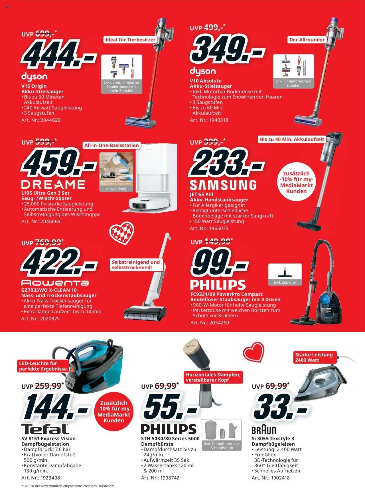 Media Markt Angebote gültig ab 15.10.2025 | Seite: 23 | Produkte: Staubsauger, Samsung