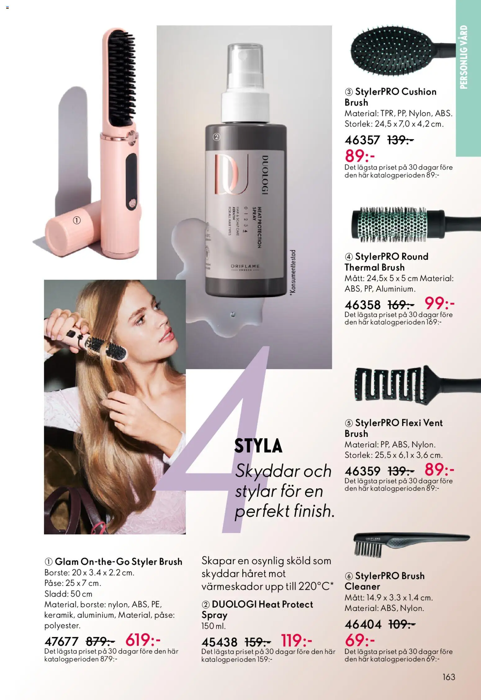 Oriflame reklamblad aktuell från 18.02.2026 | Sida: 163 | Produkter: Sladd