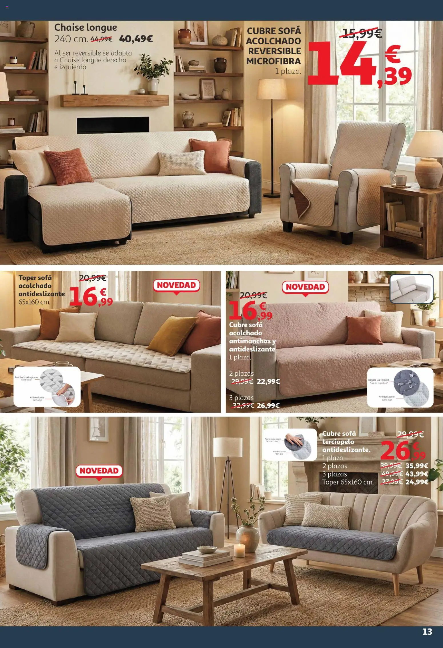Alcampo -  Canarias │ válido desde el 09.01.2026 | Página: 13 | Productos: Sofá