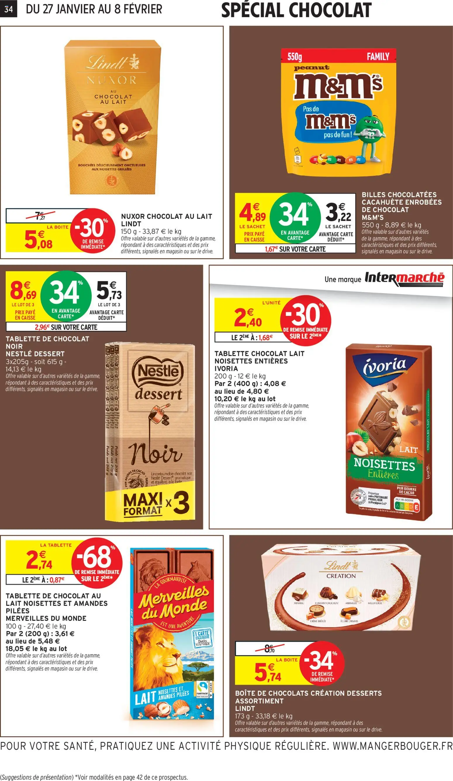 {H1} | Page: 34 | Produits: Tablette, Noisettes, Poudre, Lait