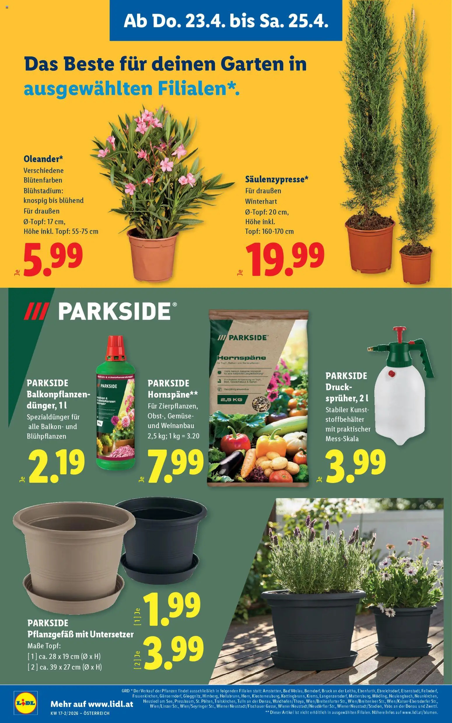 Lidl Flugblatt - Eisenstadt, Ebenfurth, Mattersburg gültig ab 23.04.2026 | Seite: 30 | Produkte: Gemüse, Bad