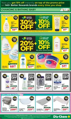 Dis-Chem specials catalogue – valid from 17.03.2026 | Page: 3 | Products: Bath, Powder, Body wash, Lotion