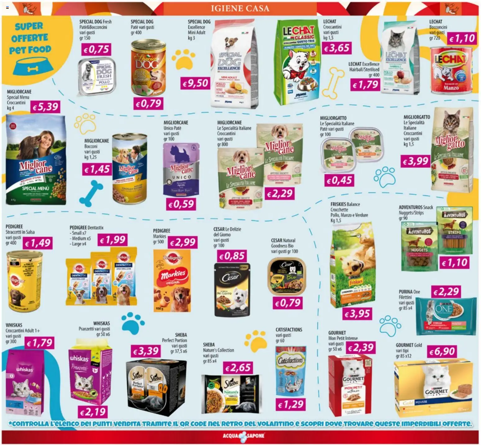 Volantino Acqua e Sapone del 01.12.2025 | Pagina: 17 | Prodotti: Paté, Pollo, Verdure, Salsa
