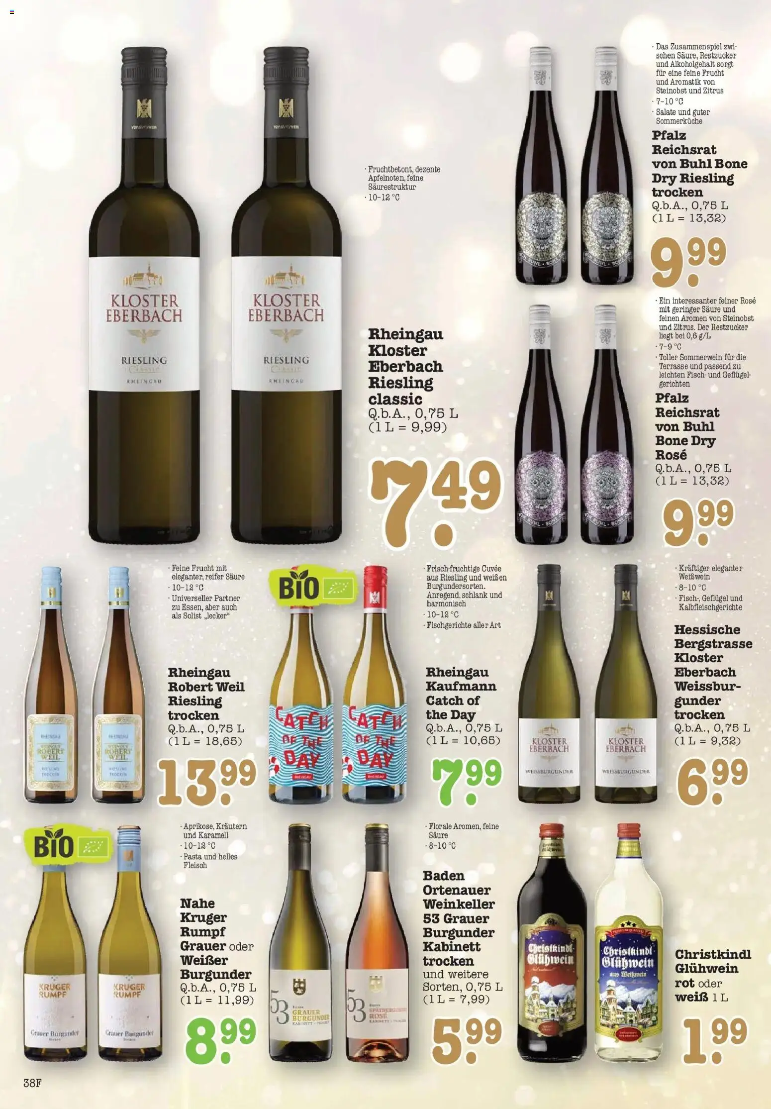 Edeka prospekt Offenbach	 – gültig ab 14.12.2025 | Seite: 38 | Produkte: Fisch, Pasta, Wein, Fleisch