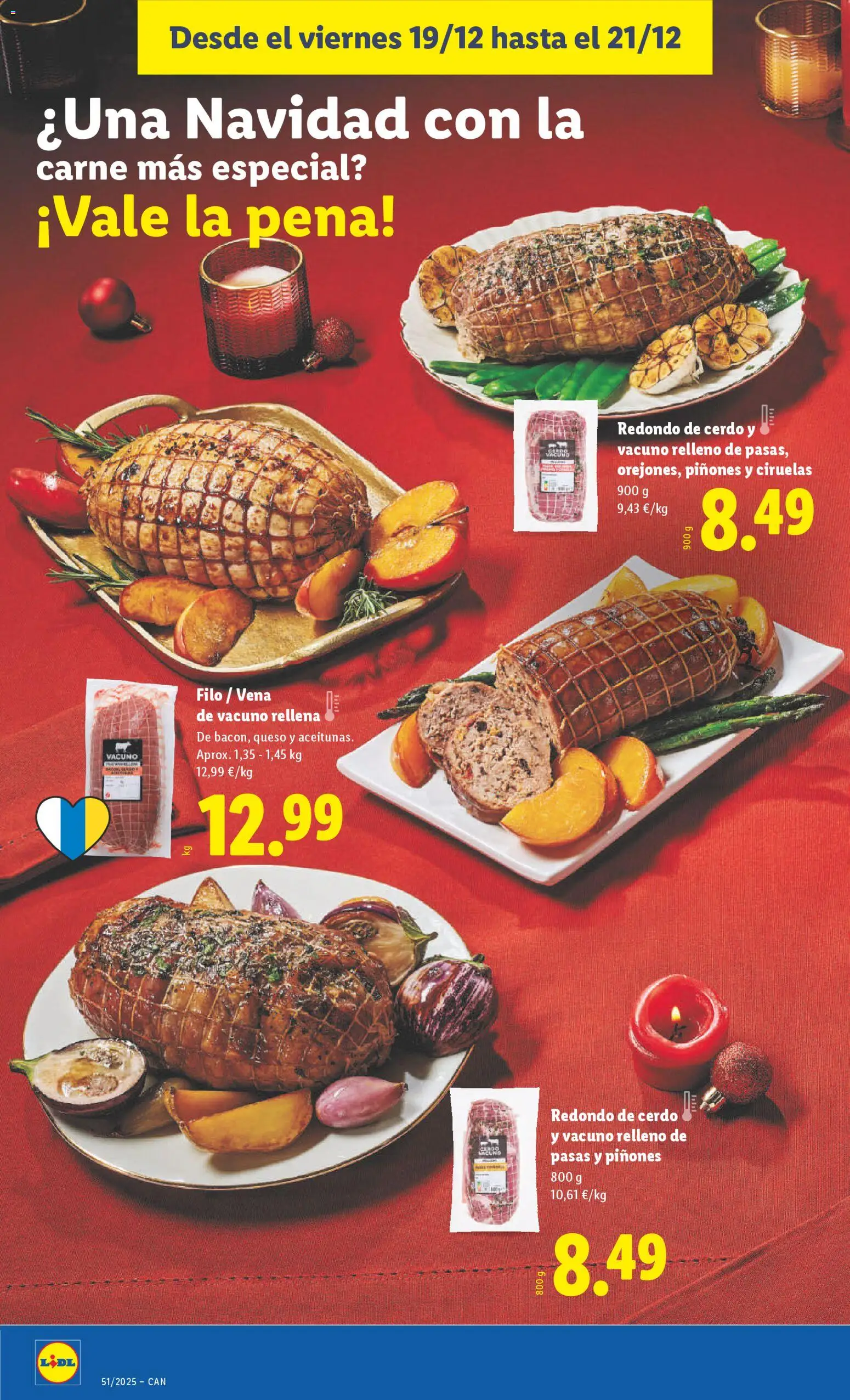 Lidl -Canarias │ válido desde el 15.12.2025 | Página: 32 | Productos: Queso, Cerdo