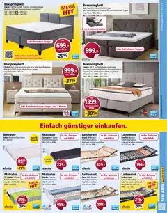 Otto's Aktionen ab 25.02.2026 gültig | Seite: 7 | Produkte: Matratze, Kissen, Lattenrost, Boxspringbett