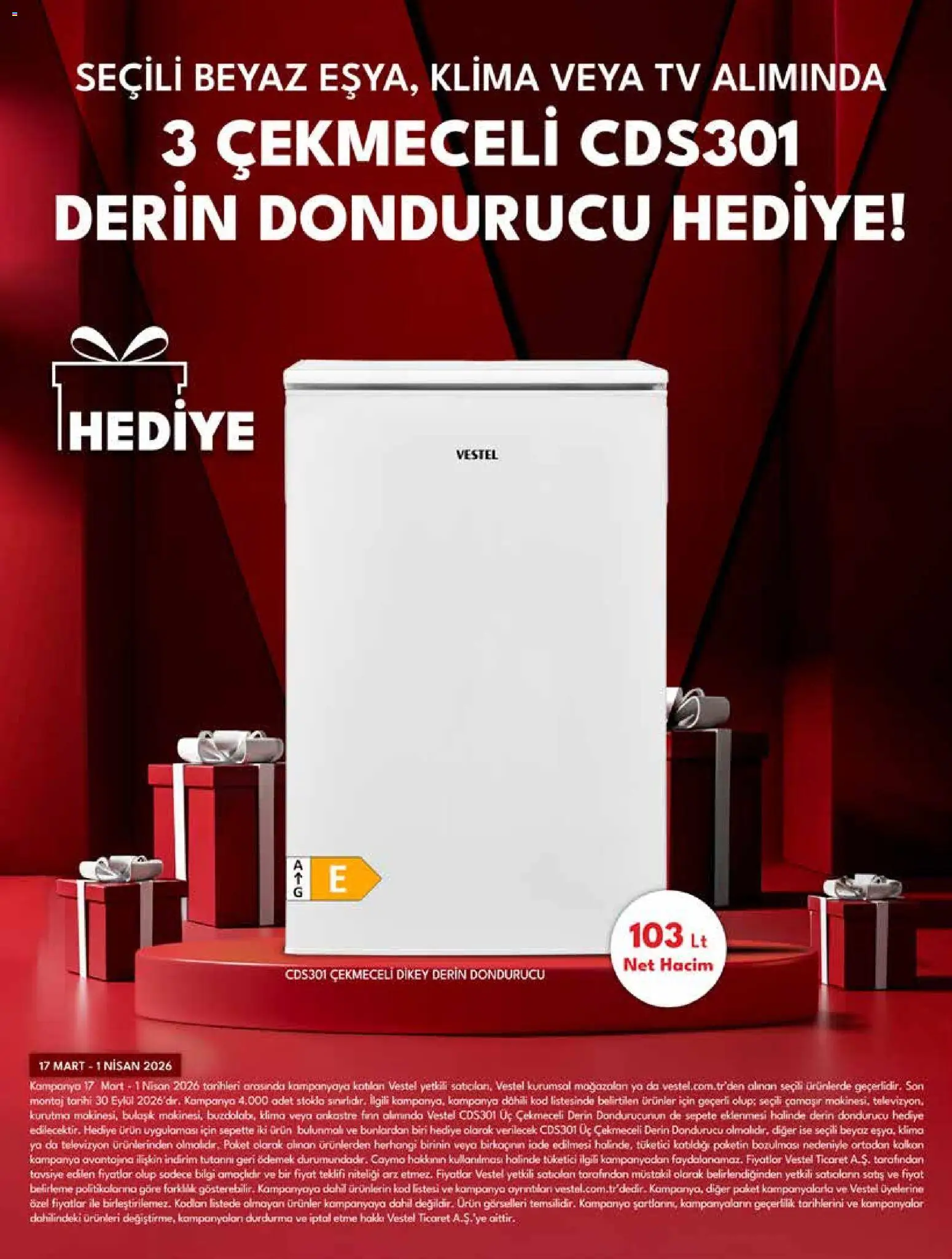 Vestel Katalog - 01.03.2026 tarihinden itibaren geçerlidir | Sayfa: 6 | Ürünler: Kurutma makinesi, TV