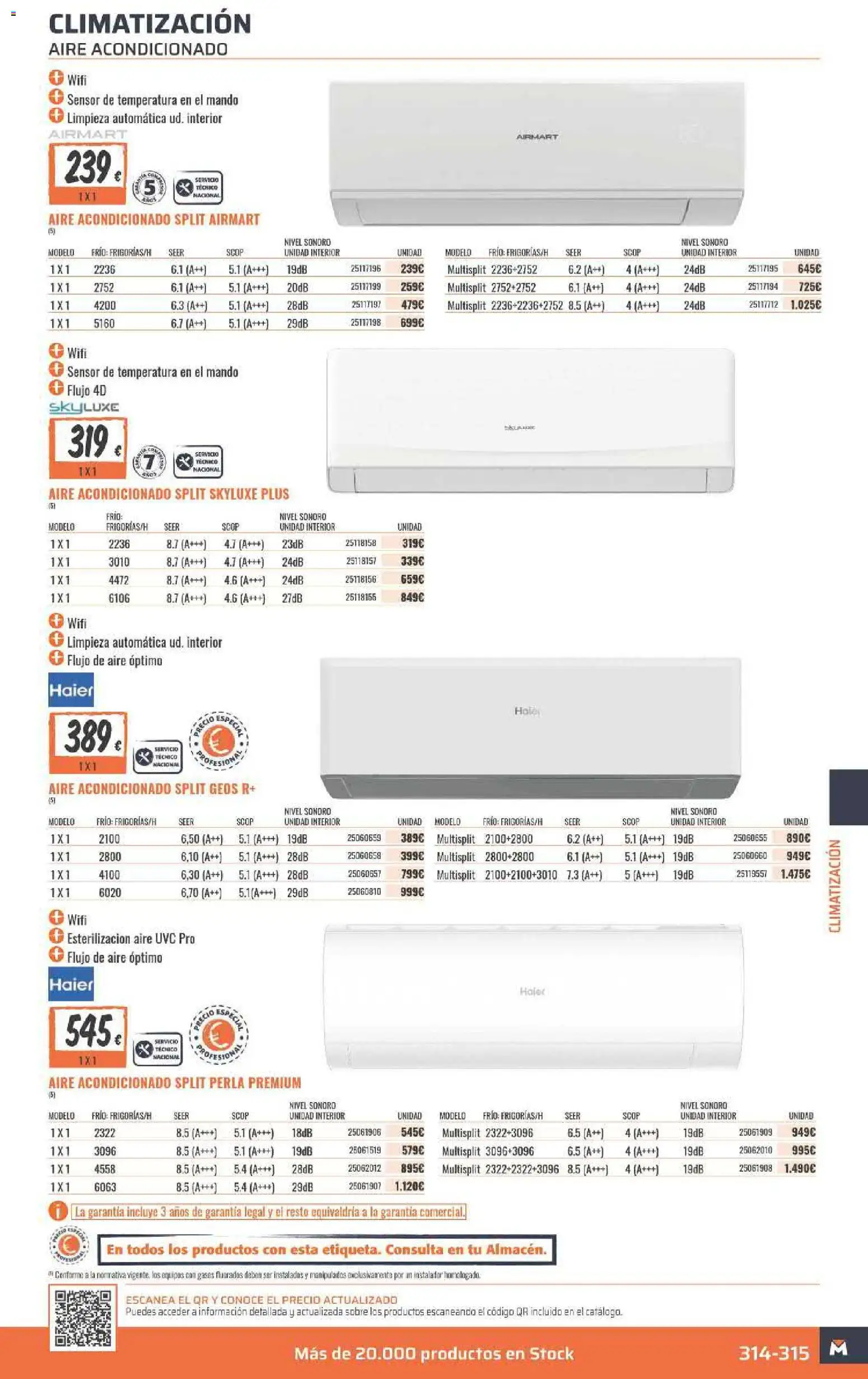 Obramat folleto │ válido desde el 23.03.2026 | Página: 315 | Productos: Aire acondicionado
