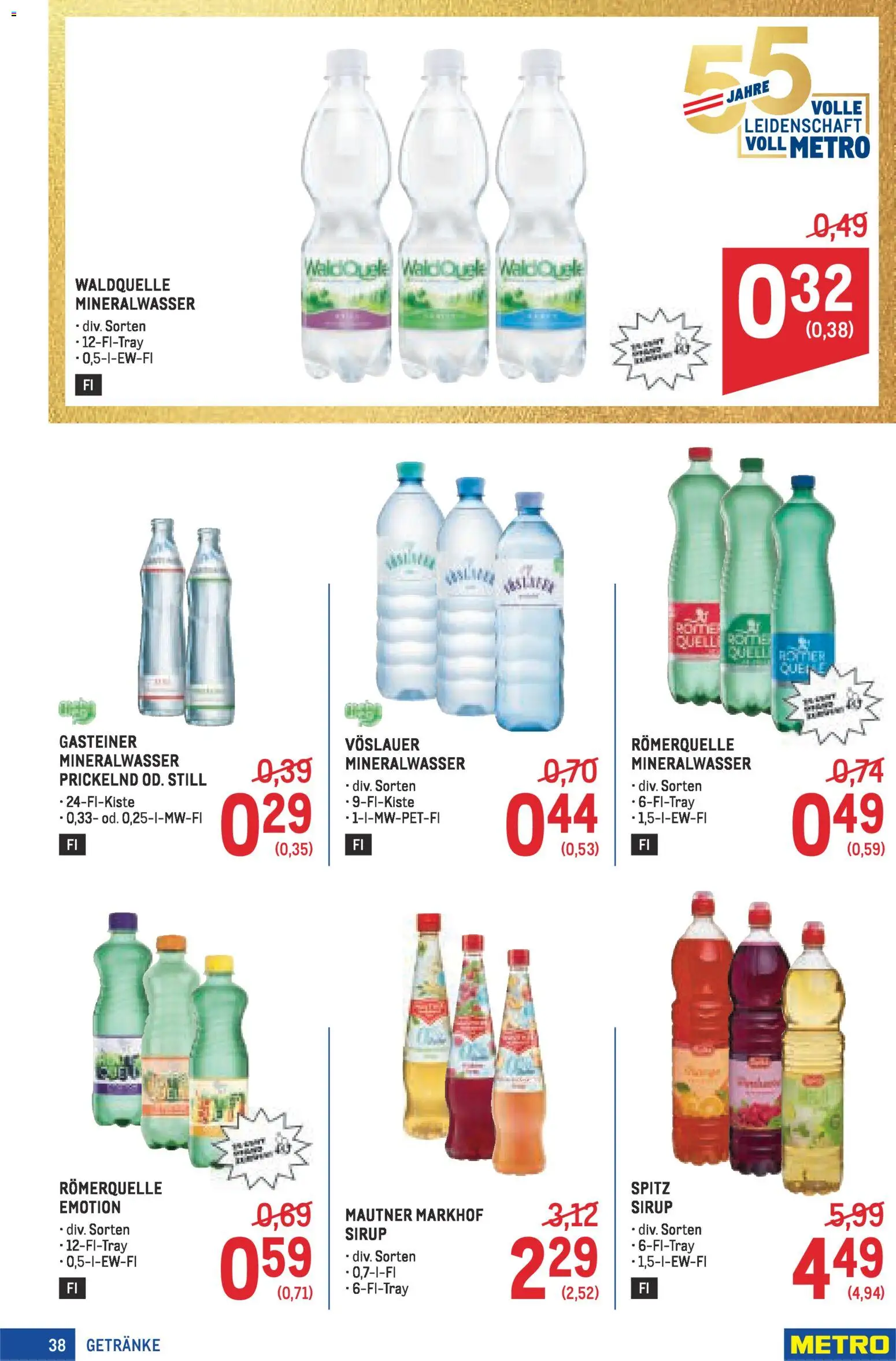 Metro angebote Profi gültig ab 19.02.2026 | Seite: 38